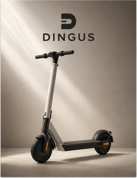 Dingus e-scooter branding