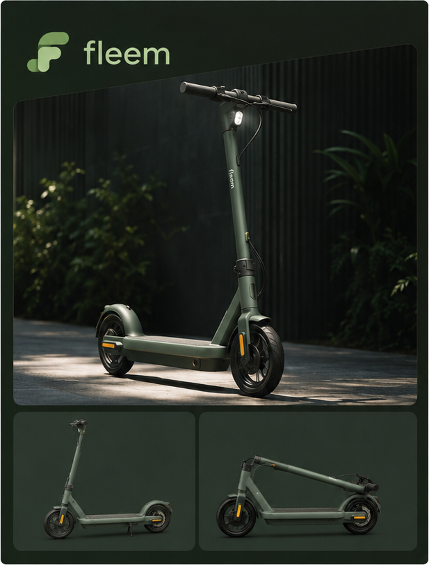 Fleem e-scooter branding