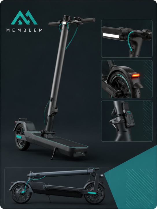 Memblem e-scooter branding