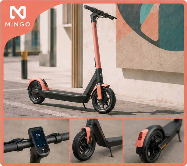 Mingo e-scooter branding